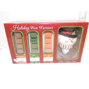 NEW Home Craft Expressions Holiday Wax Warmer Snowman